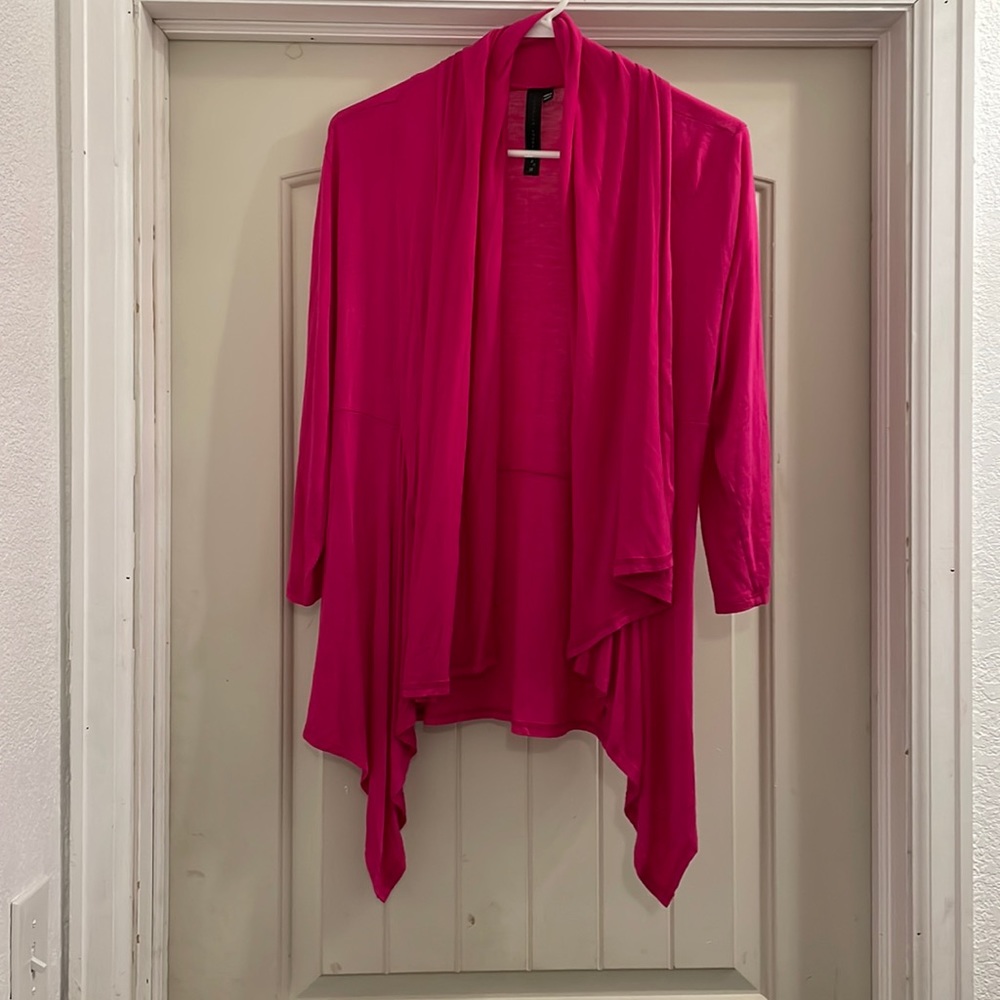 Pink cardigan